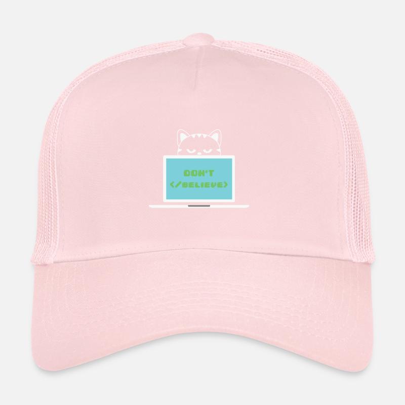 Don't believe programmer cat Trucker Cap