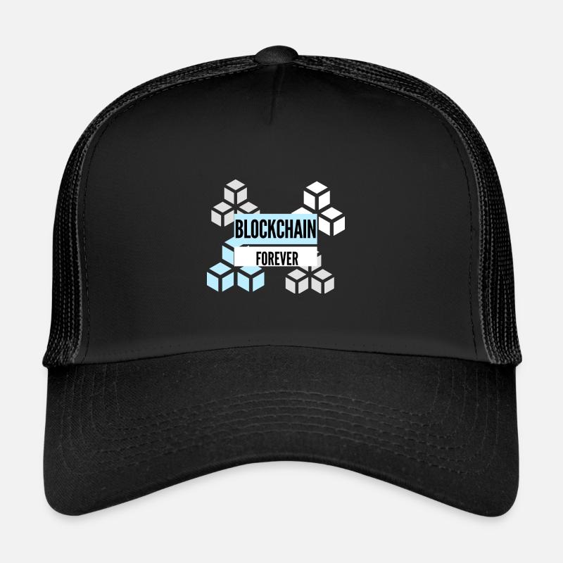 Blockchain Forever T-Shirt-Kryptos Trucker Cap