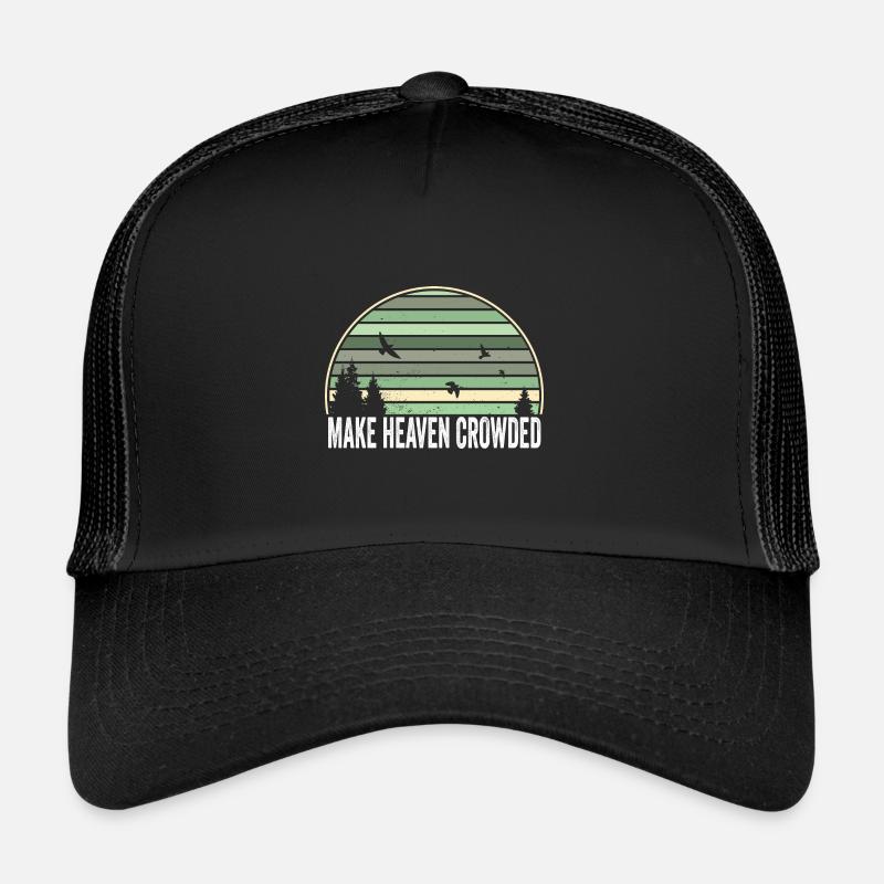 Citation chrétienne religieuse Rendre le ciel bondé Casquette trucker 