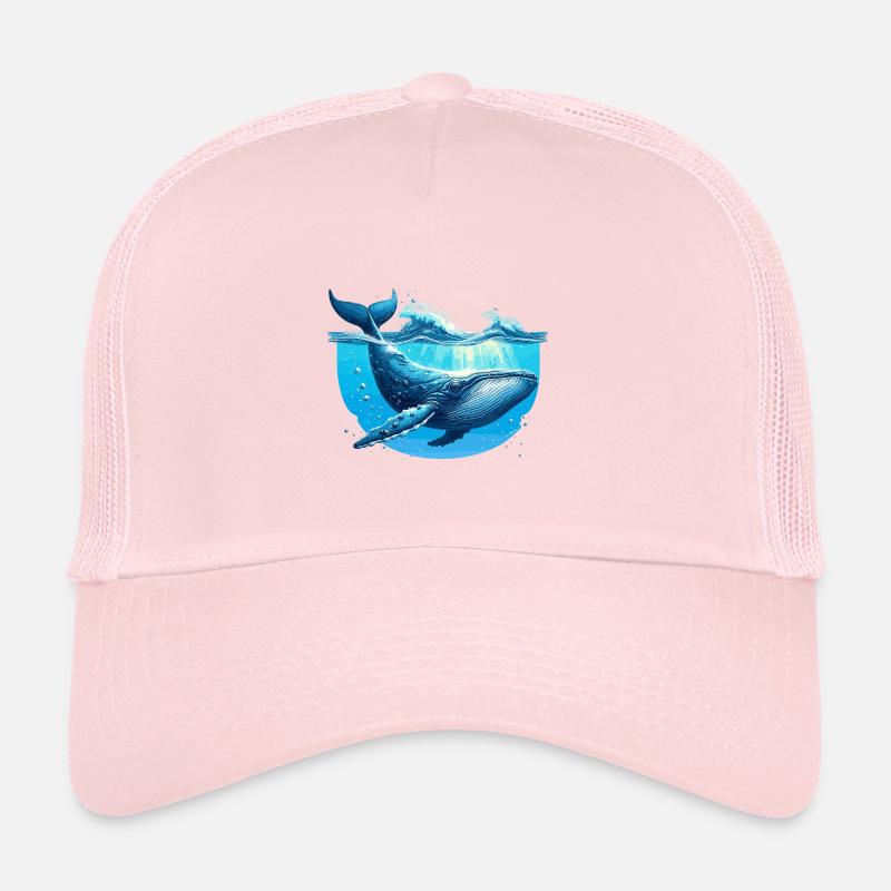 Blue Whale Trucker Cap