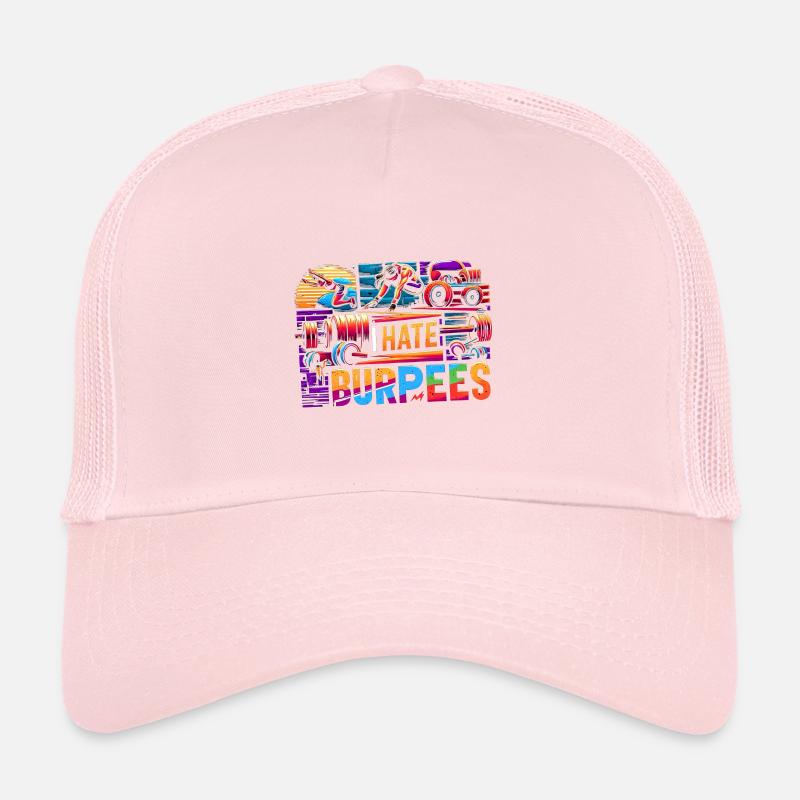 Je déteste les burpees 8 Casquette trucker 