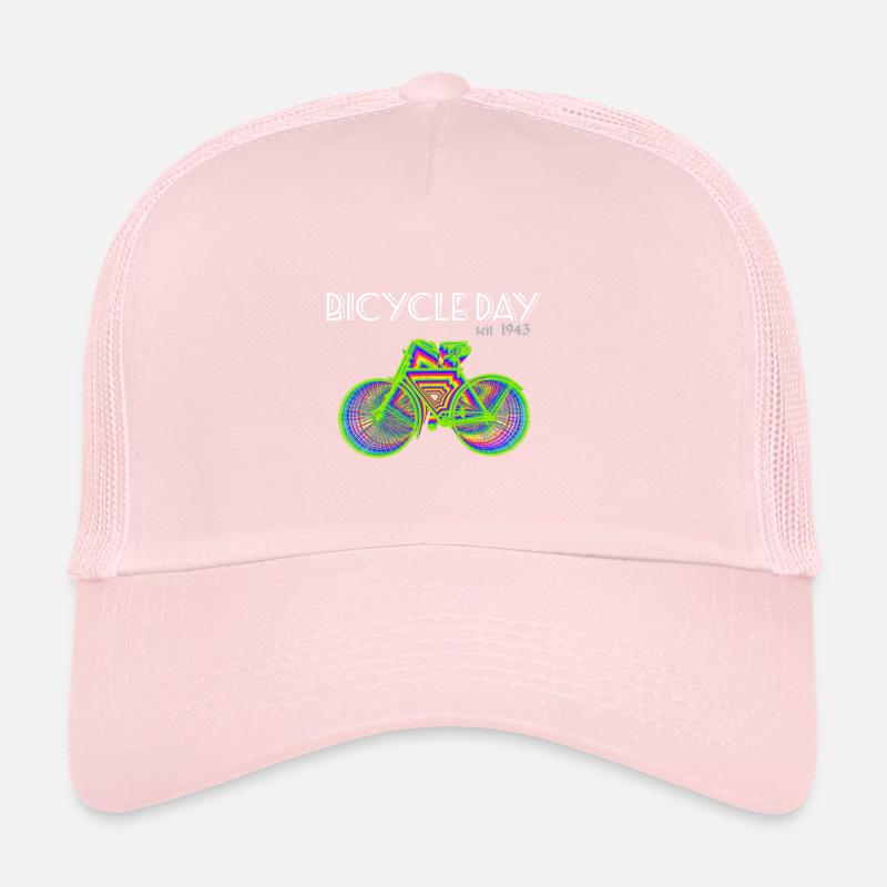Bicycle Day LSD 1943 Albert Hofmann Trucker Cap