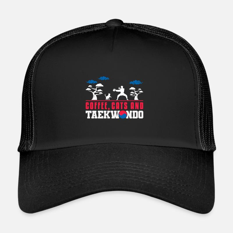 TKD Korean Martial Arts Tae Kwon Trucker Cap
