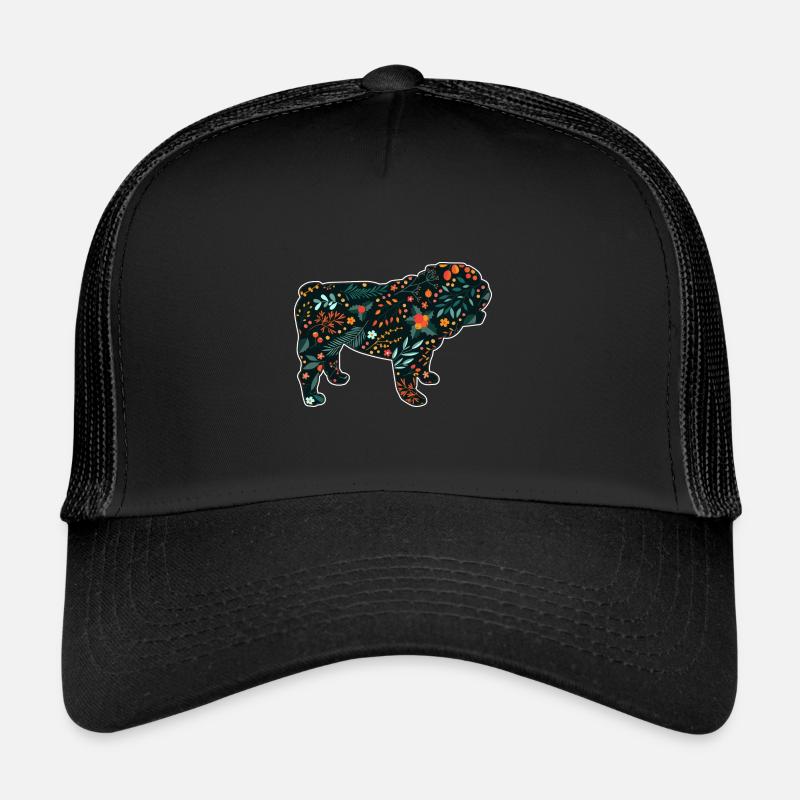 Bouledogue anglais Casquette trucker 