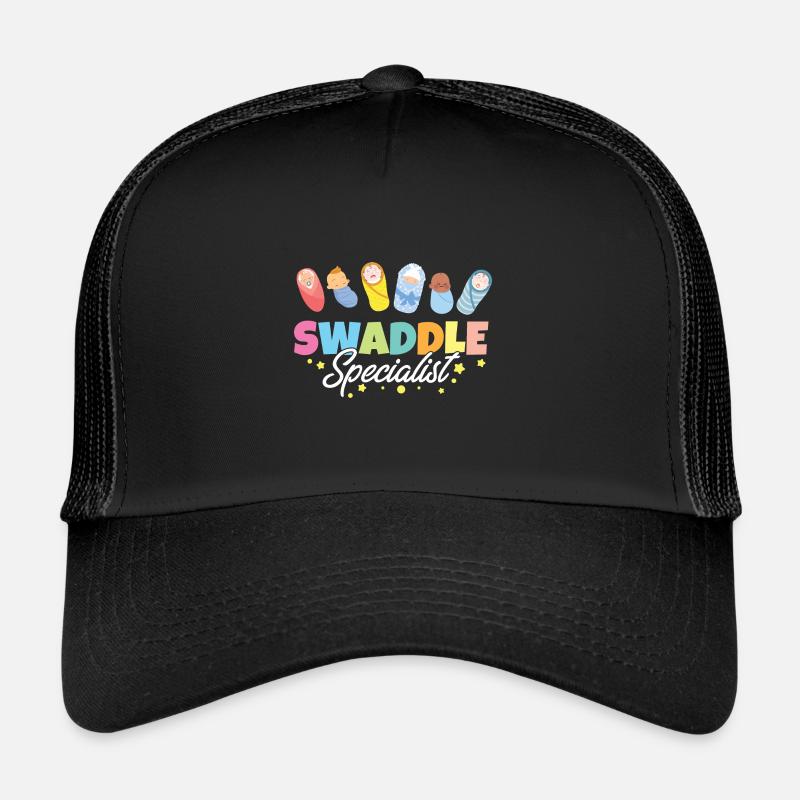 Swaddle Specialist Labor And Delivery Postpartum Trucker Cap