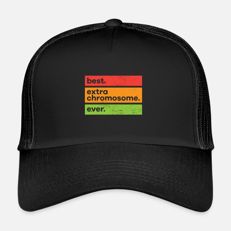 Down Syndrome Awareness Best Extra Chromosome Ever Trucker Cap