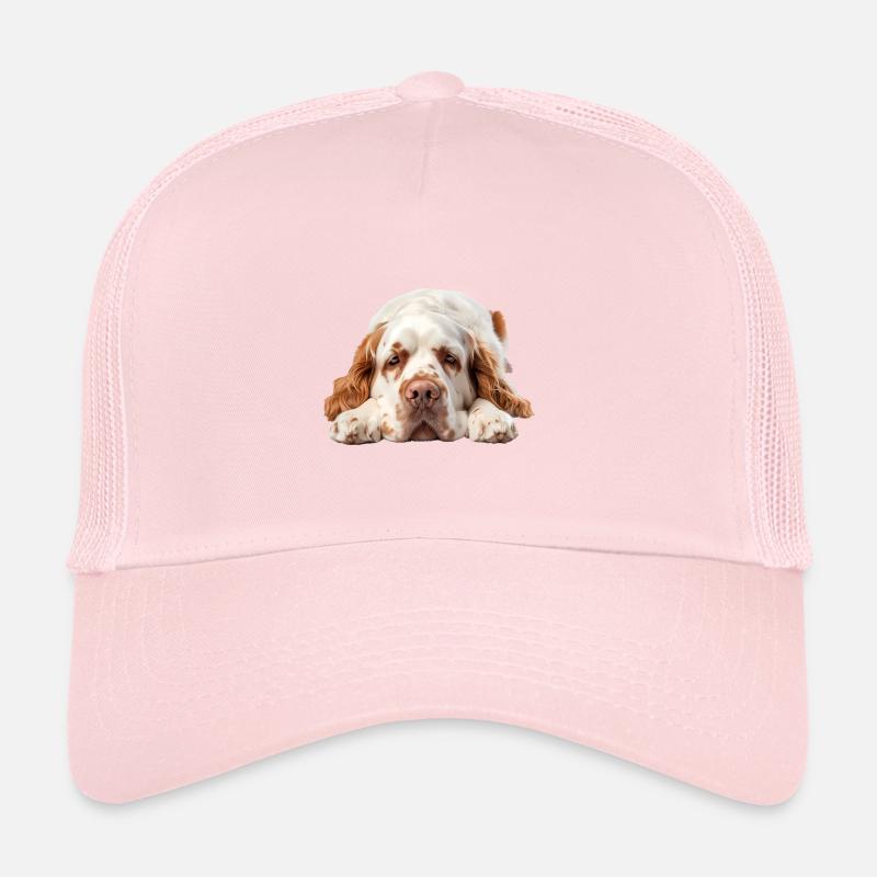 Clumber Spaniel Trucker Cap