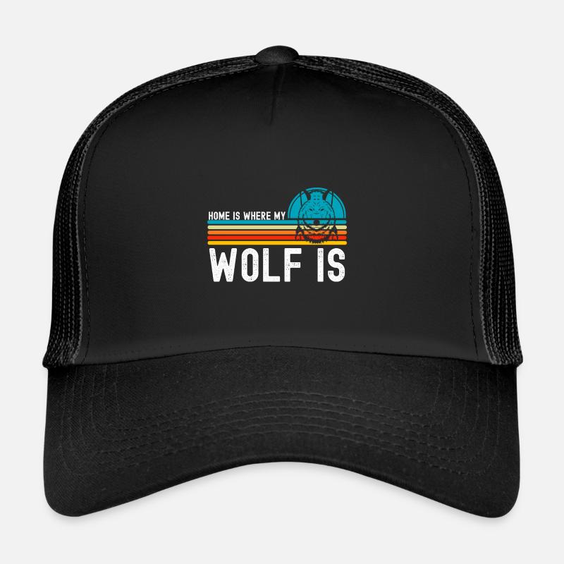 Wolf Casquette trucker 