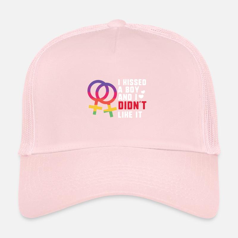 I KISSED A BOY AND I DIDNT LIKE IT / Lesbisch, CSD Trucker Cap