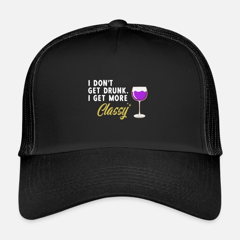 I don't get drunk, I get more stylish Al Trucker Cap
