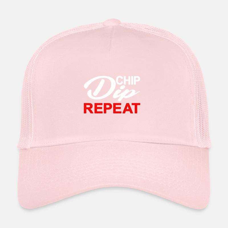 Chip Dip Repeat 8 Trucker Cap