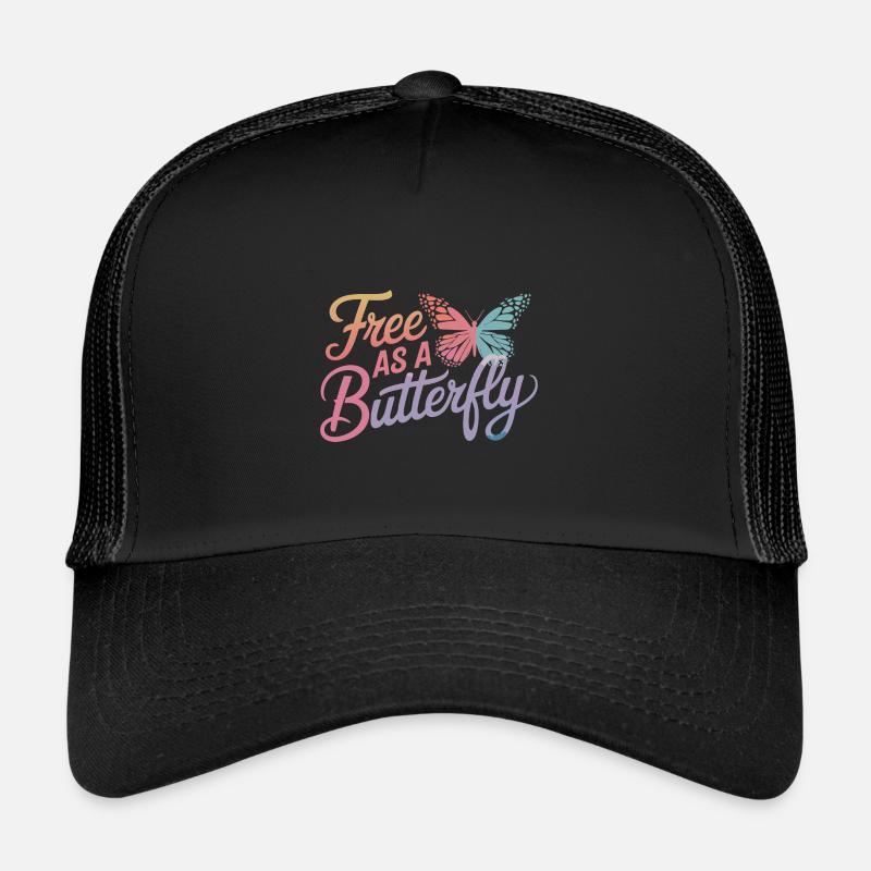 papillon monarque papillon papillons colorés Casquette trucker 