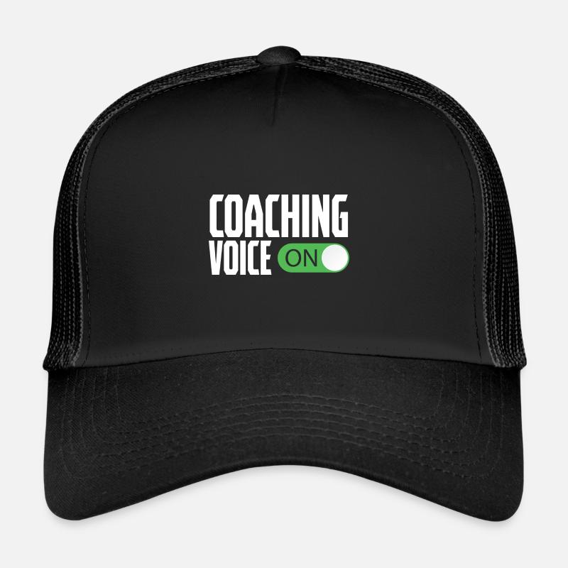 Coaching Voice On Coach Training Trucker Cap