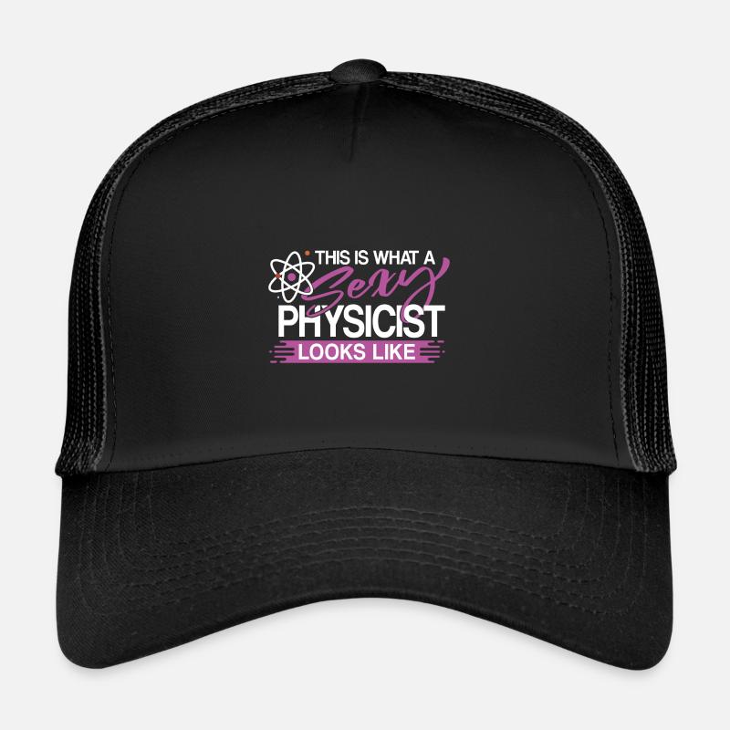 Physiker - Trucker Cap - Schwarz/Schwarz