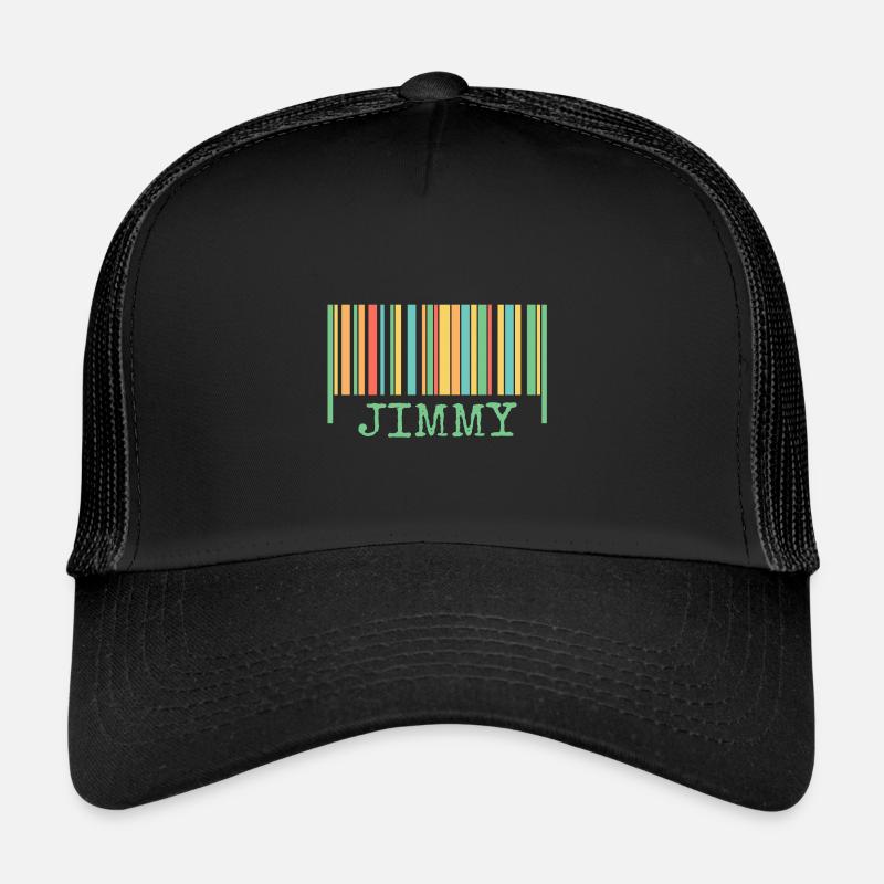Code à barres Jimmy Casquette trucker 