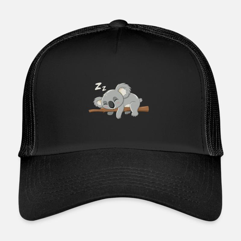 Koala Koala Koala Ours Koala Animal - Casquette trucker  - noir/noir