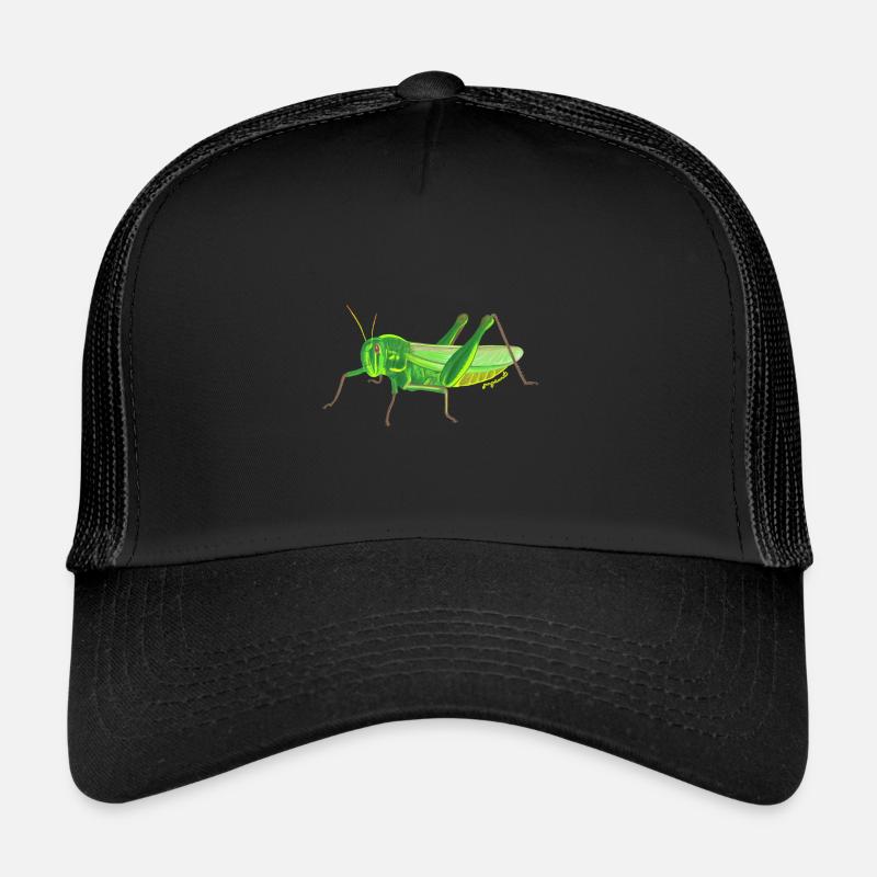 grasshopper - Trucker Cap - black/black