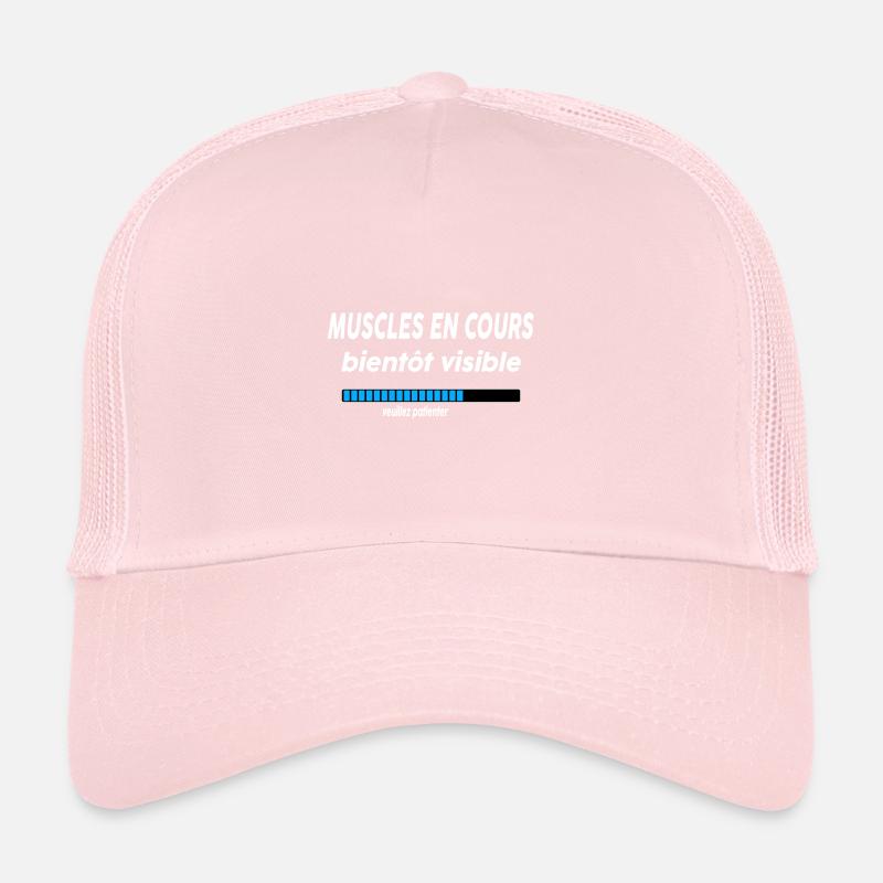 muscles en cours bientôt visible Casquette trucker 