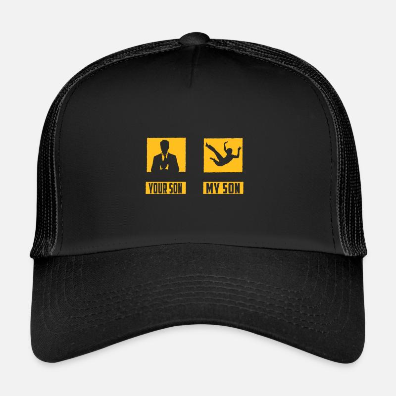 Capoeira - Trucker Cap - Schwarz/Schwarz