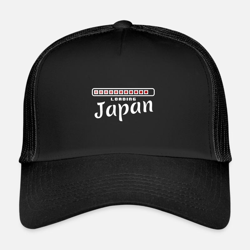 Drapeau du Japon Nihon Drapeau japonais Voyage de vacances Casquette trucker 