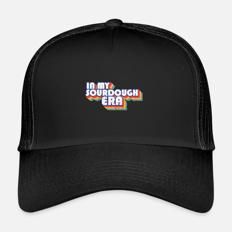 Dans mon ère au levain Home Baker Funny Bread Baking Casquette trucker 