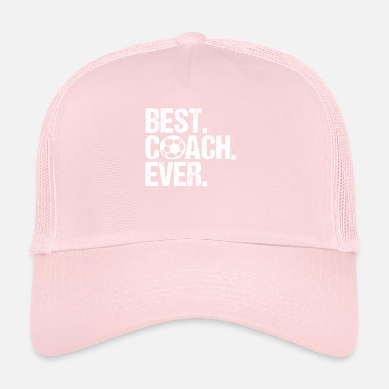 Best Coach Ever football coach Trucker Cap