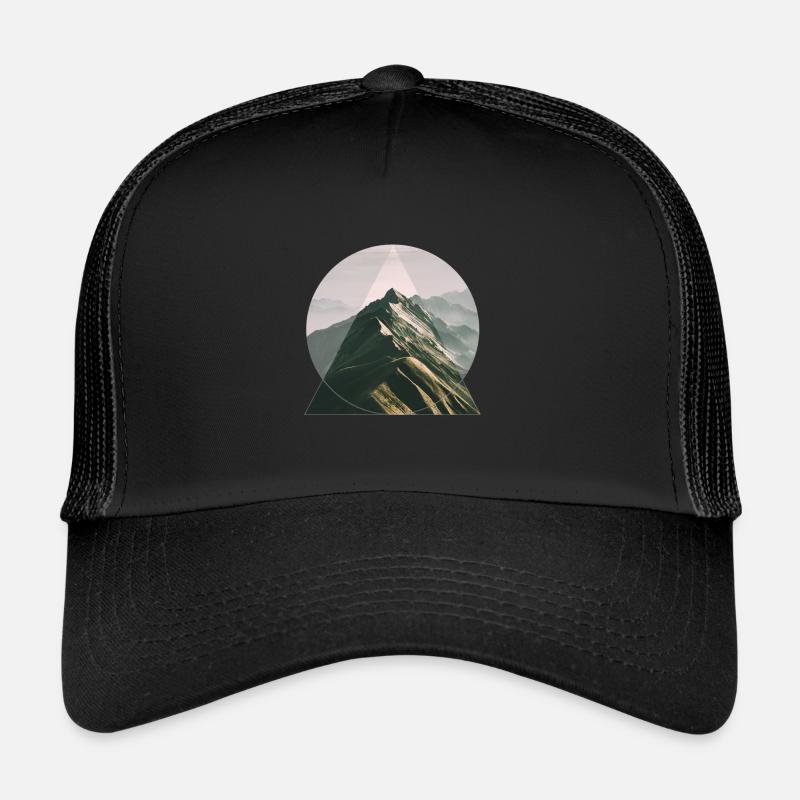 Mountain Peak Trucker Cap