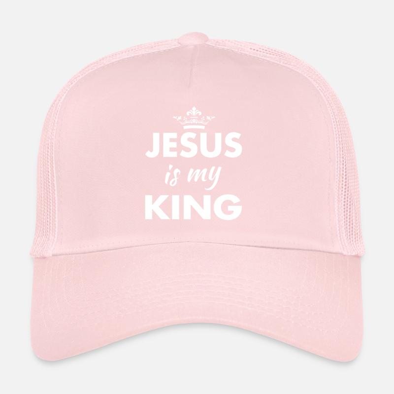 Jésus est mon roi Casquette trucker 