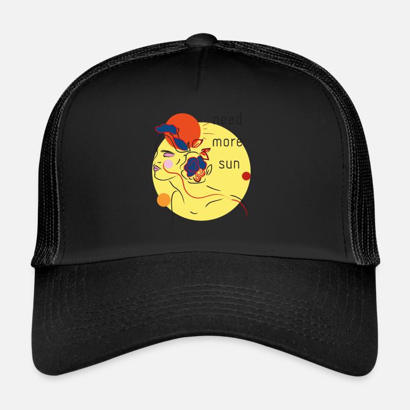 summersun - Trucker Cap - black/black