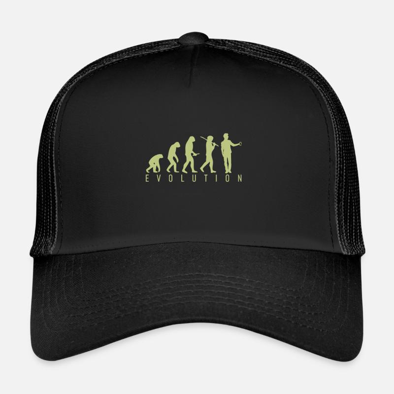 Human evolution Trucker Cap