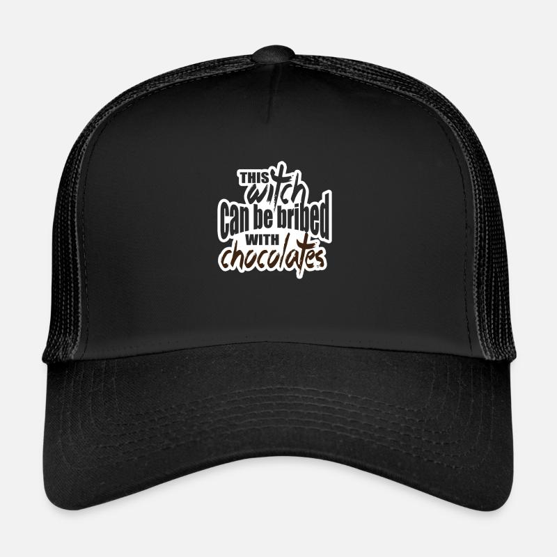 Lustige Hexe Halloween Trucker Cap