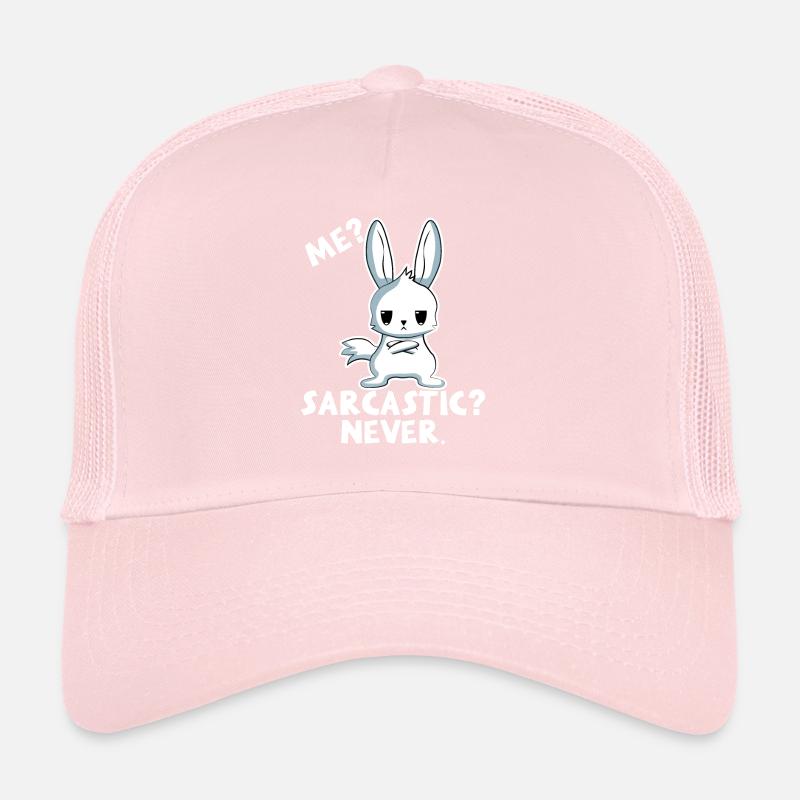 I sarcastic? No way! Rabbit Trucker Cap