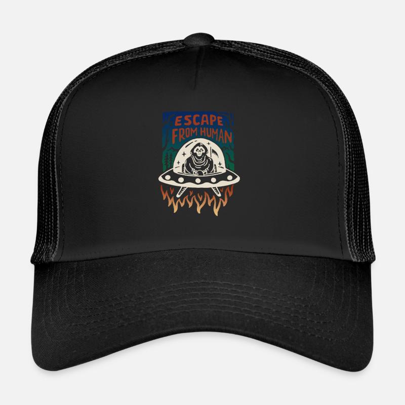 Échapper à l'humain Casquette trucker 