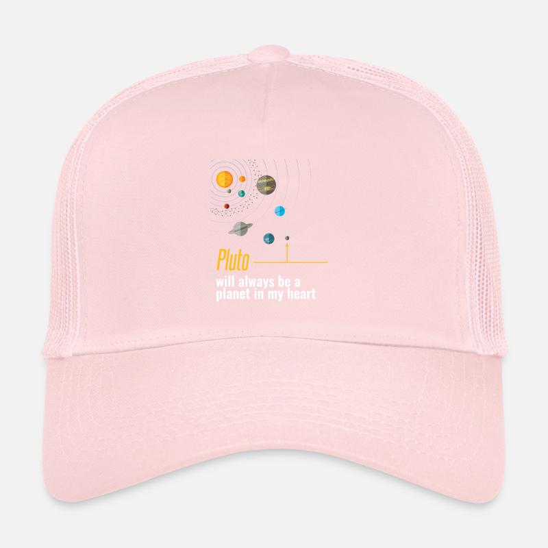 Pluton sera toujours une planète dans mon coeur Casquette trucker 