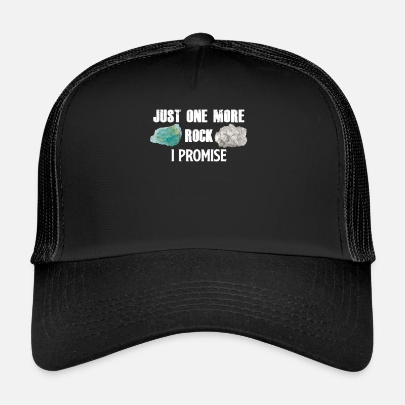 Collectionneur de minéraux et de roches Casquette trucker 