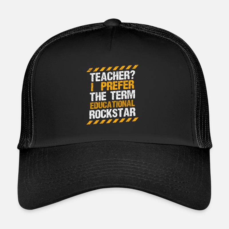 Lehrer - Trucker Cap - Schwarz/Schwarz