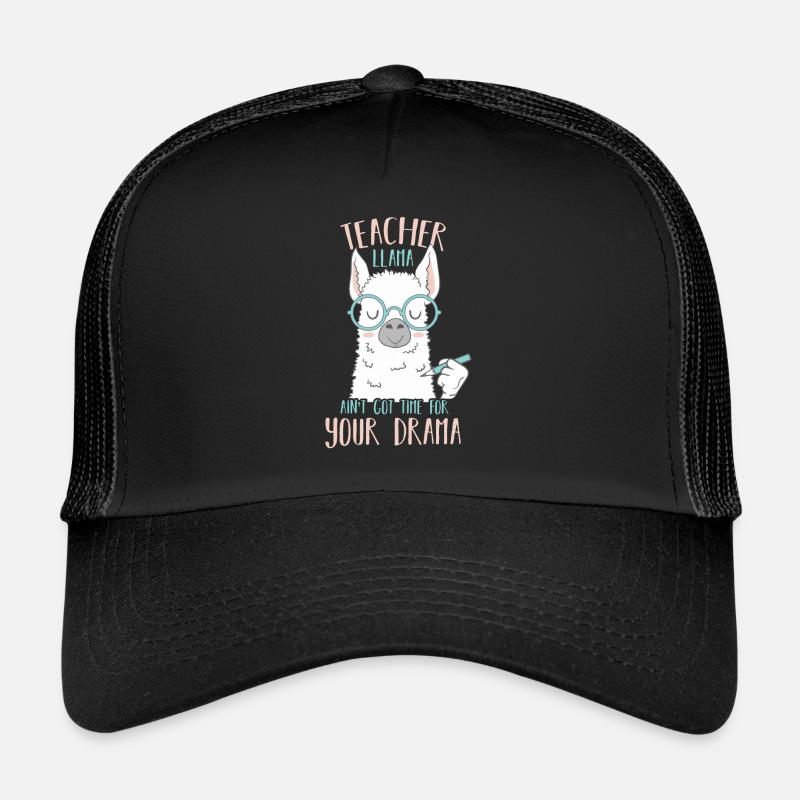 Lama enseignant Casquette trucker