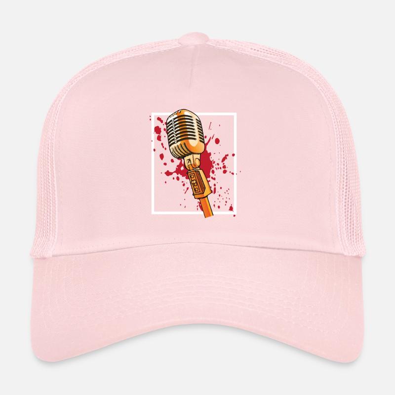 Bloddy Microphone Trucker Cap