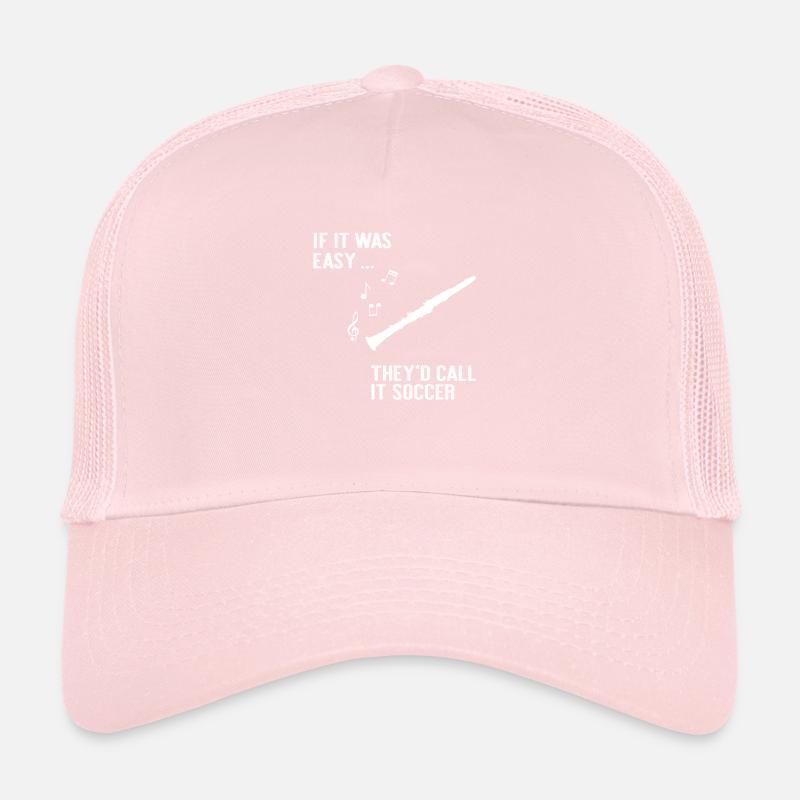 Fußball Klarinette Geschenk Geschenkidee Trucker Cap