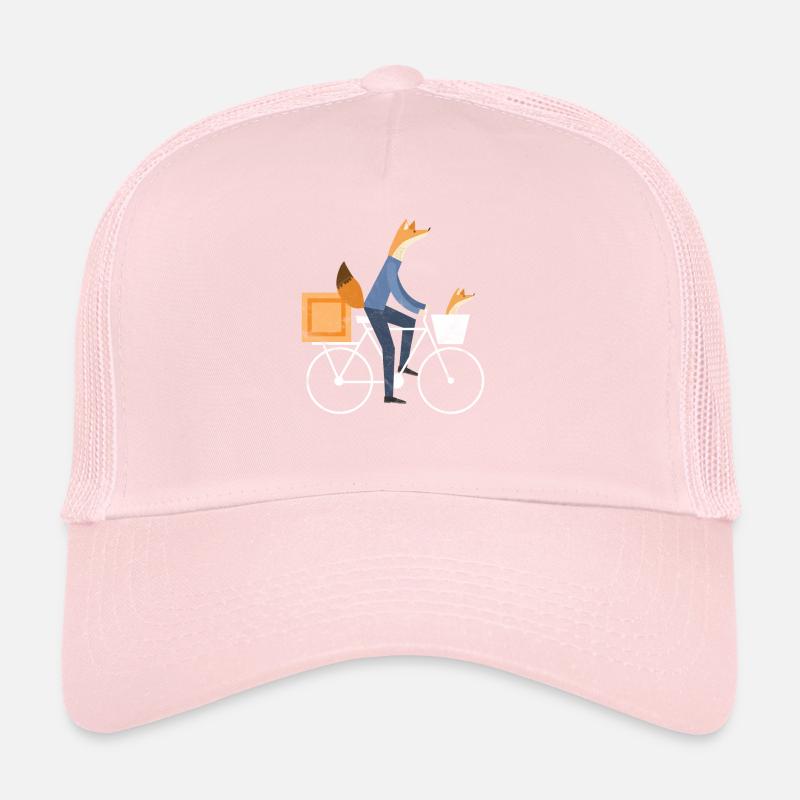 Roue de vélo de coureur de vélo de vélo de cadeau de Fox Casquette trucker 