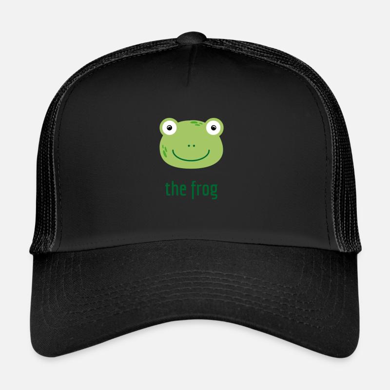 The frog - Trucker Cap - Schwarz/Schwarz