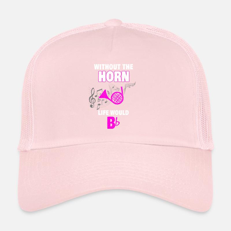 Horn Musiker Instrument Geschenk Geschenkidee Trucker Cap