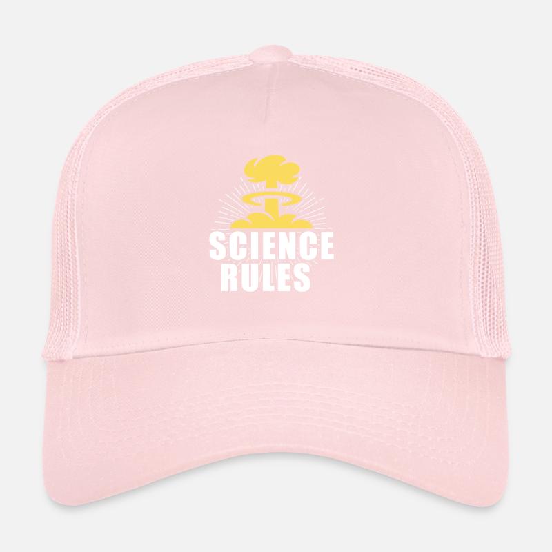 Science Rules Natural Science Nerd Shirt Trucker Cap