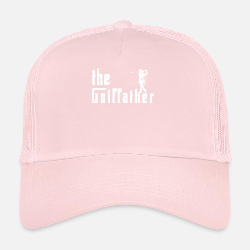 The golffather golf father funny golf tshirt Trucker Cap