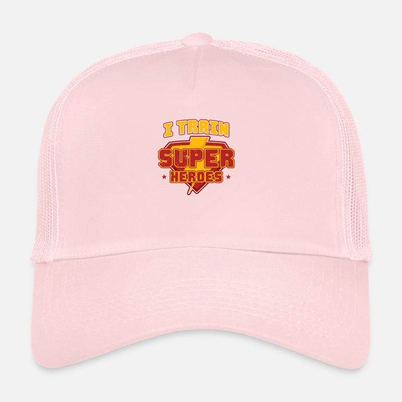I Train Superheroes Trucker Cap