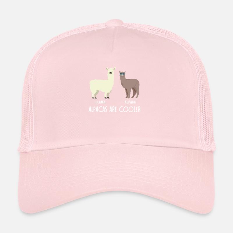 Alpaca Lama Casquette trucker 