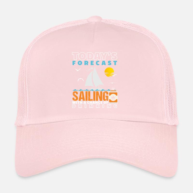 Sailing And Drinking Trucker Cap