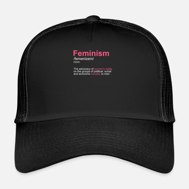 Définition du féminisme intersectionnel progressif Casquette trucker 