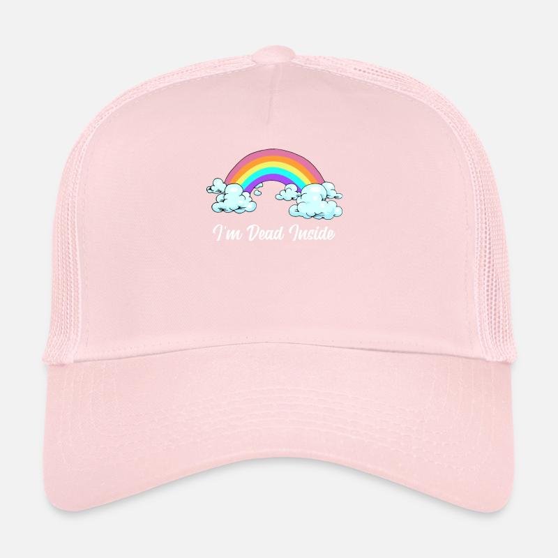 Dépression interne morte déprimée solitaire triste Casquette trucker 