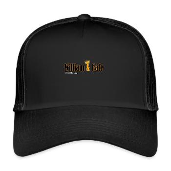William and Kate, Kate & William The Royal Saga - Trucker Cap - black/black - Front